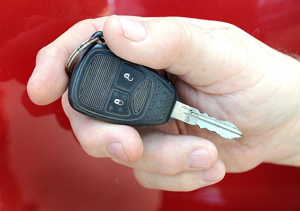 Thieves don't hot-wire cars these days...they simply steal the keys. Thieves don't hot-wire cars these days...they simply steal the keys.